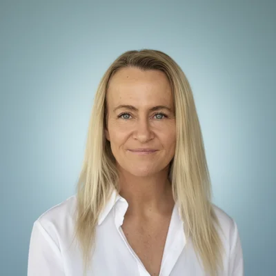 Portræt af psykoterapeut Pia Riemer